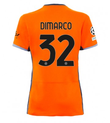 Inter Milan Federico Dimarco #32 Tredje Tröja Kvinnor 2023-24 Kortärmad